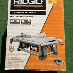 Rigid Wet Table Saw