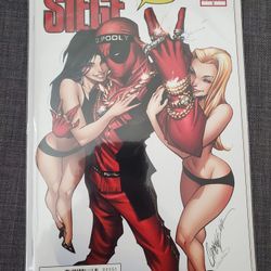 Very Rare Deadpooi Siege #3 Variant Comic