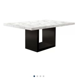 New Marble Top Counter-Height Dining Table