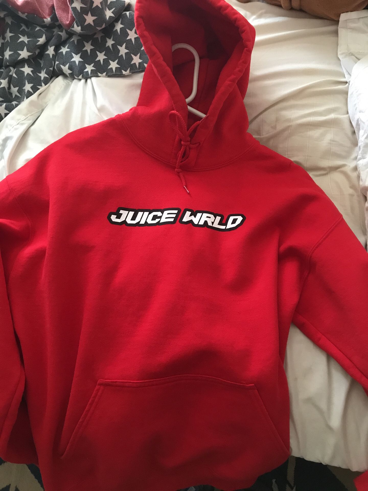 juice wrld red hoodie