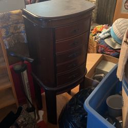 Stand Up Jewelry Cabinet