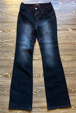 Fashion Nova Women's Black Denim Bootcut Stretch Jeans Sz S