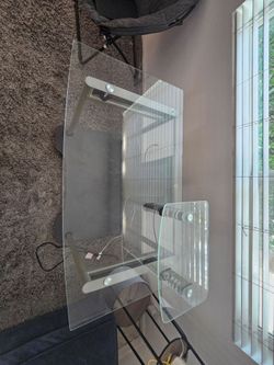 Glass Desk