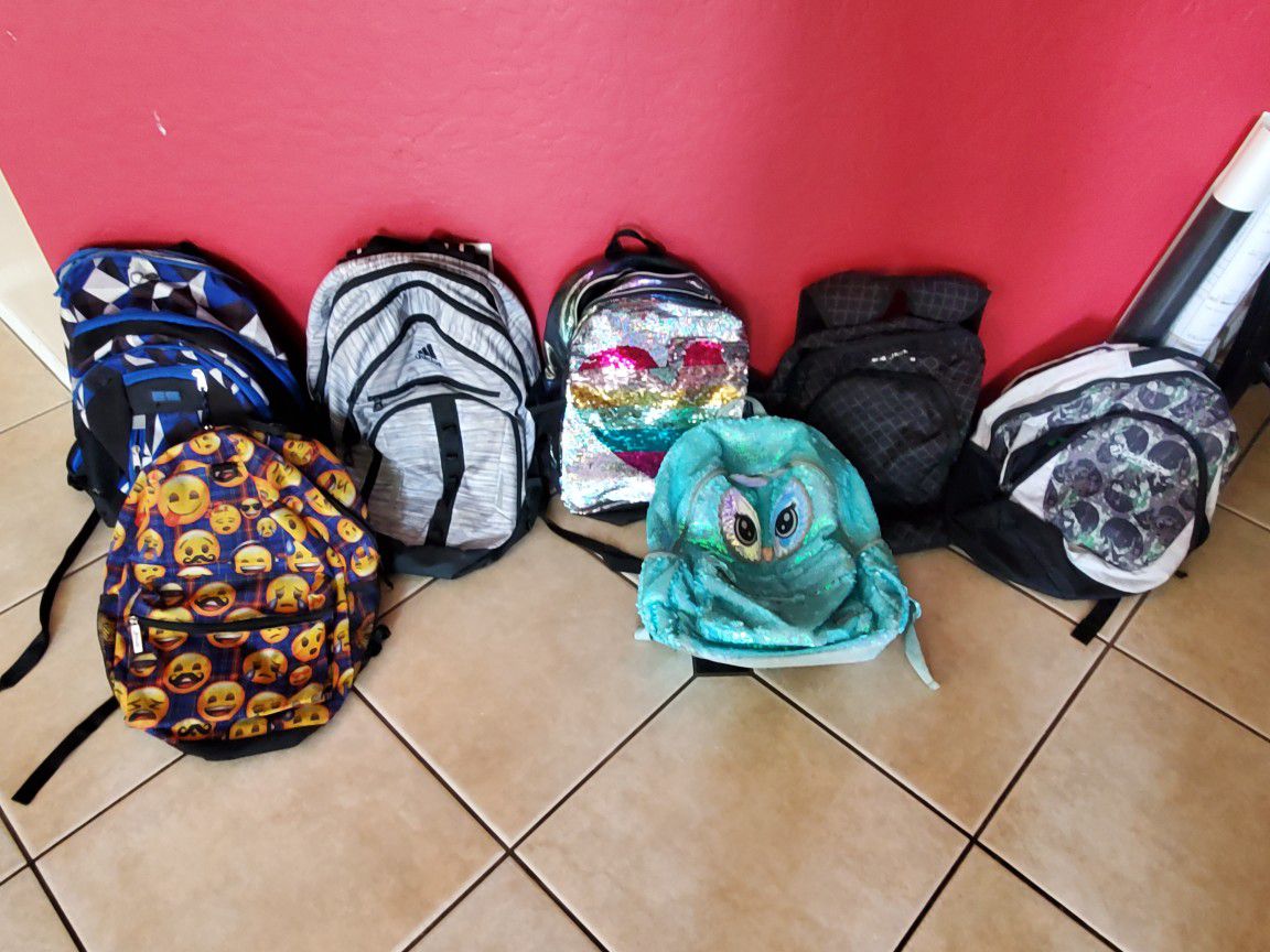 Backpacks galore - kids and teens backpacks!