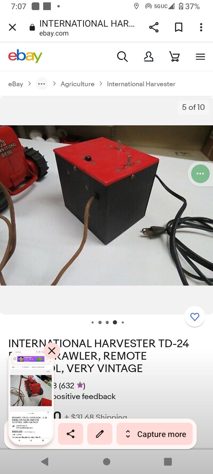 International Harvester TD Crawler Dozer