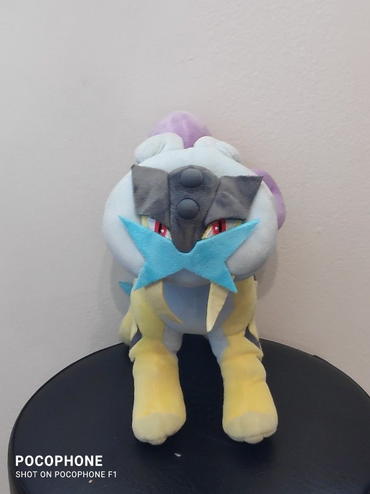 Raikou Pokemon Plushy