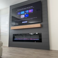 Fireplace Media Wall