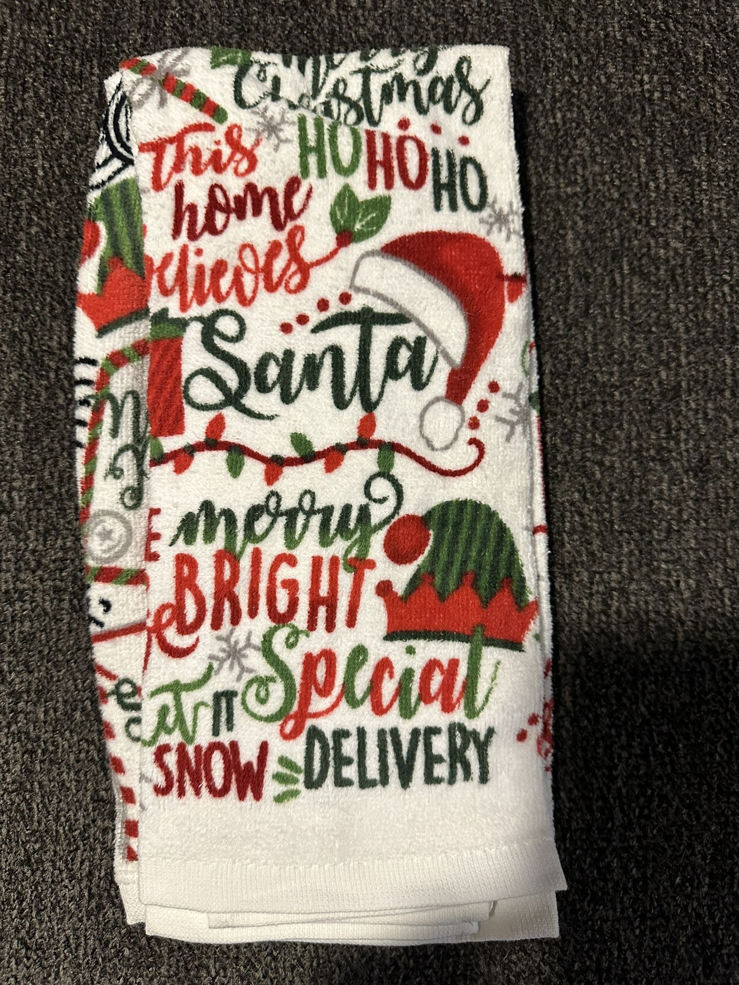 New Holiday Kitchen Hand Towels