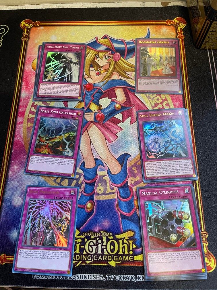 Yugioh 13x Trap Cards Lot 2022 Tin of the Pharaohs Gods 1st edition NM