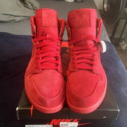 2017 Jordan 1 Retro (Red Suede) 