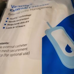  2 Versette External Catheters  (Adult Size) Refills