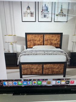 Twin bed frame only