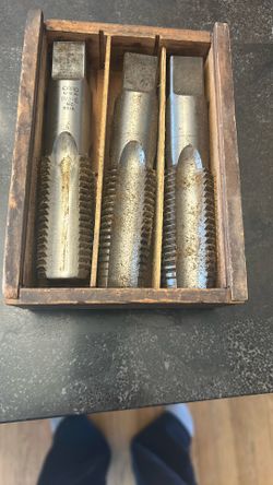 Machine Taps One And A Half Inch