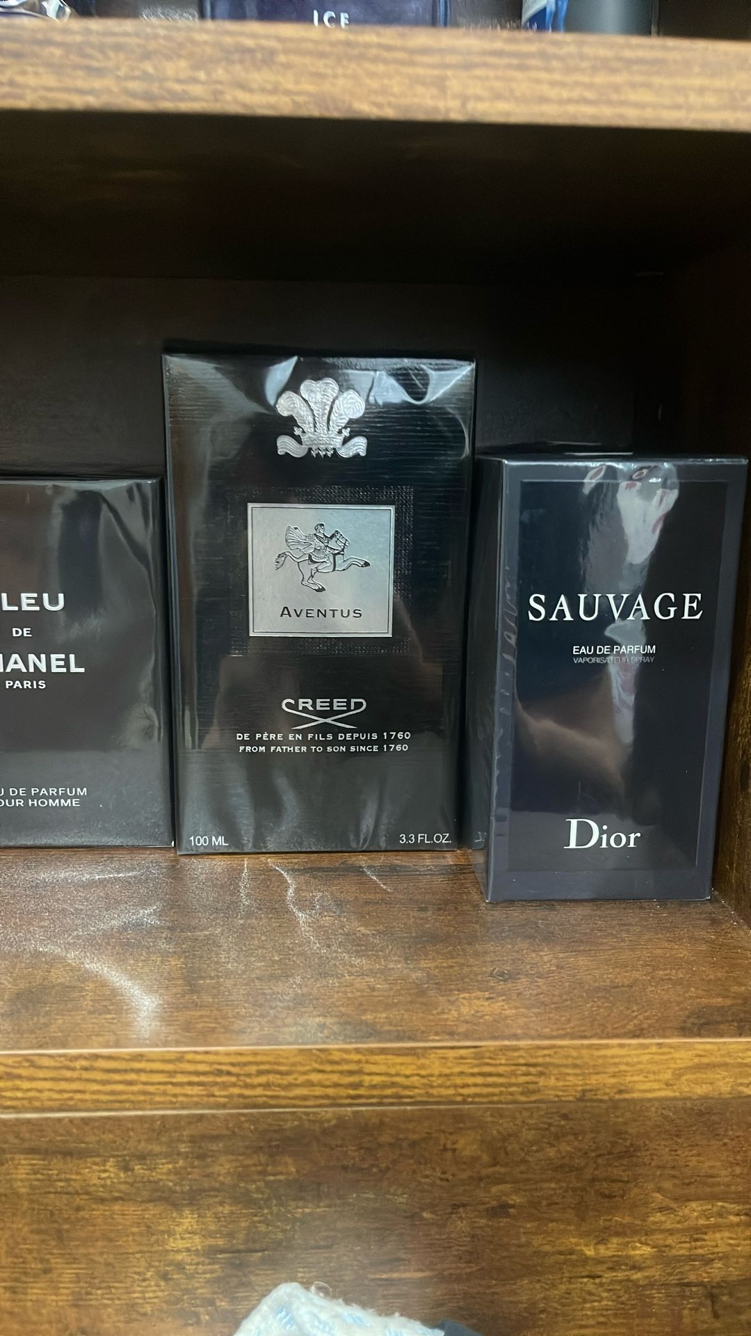 Dior Sauvage Creed Aventus Bleu De Chanel Versace Eros