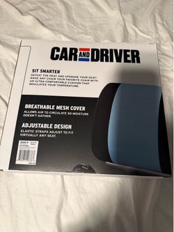 Cooling comfort cushion car seat