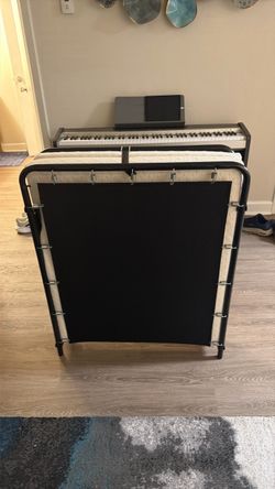 Rollaway bed with foam mattress
