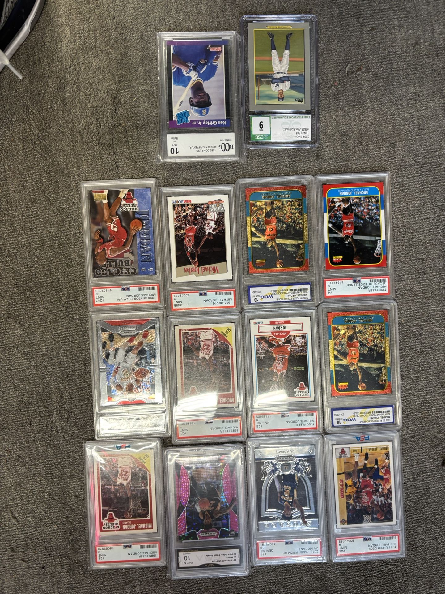 Baseball And Basketball Cards