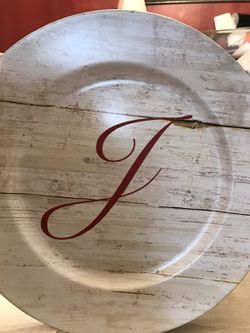 Chargers with monogram, any color. Also vinyl stickers of your choice