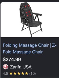 Massage chair portable