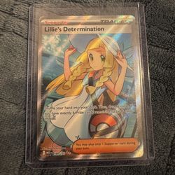 Mega Evolution Lillie’s Determination Full Art Trainer