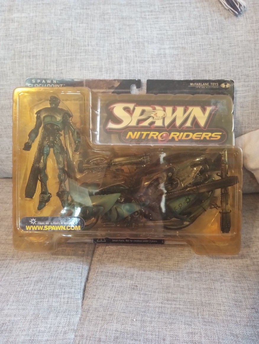 Spawn Nitro riders Flashpoint Action Figure 