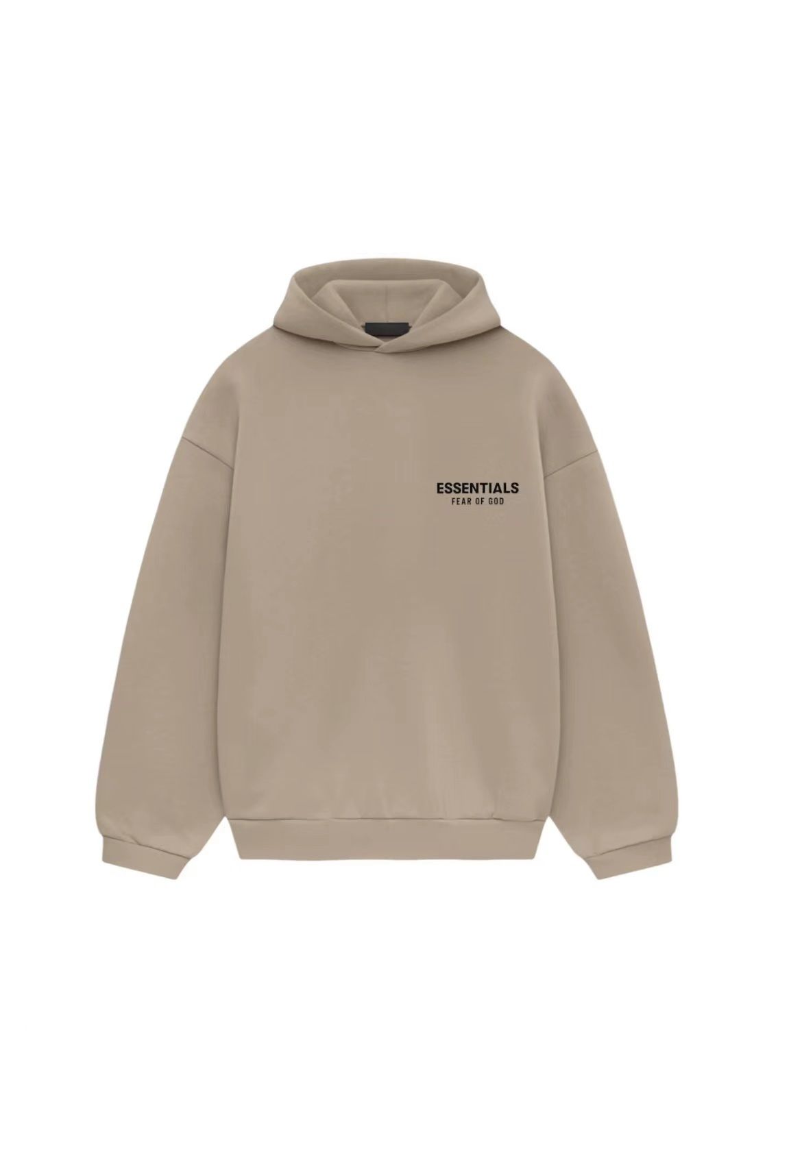 Fear Of God Essentials Fleece Hoodie Desert Sand