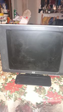 Hp computer monitor 14 inch in good condition