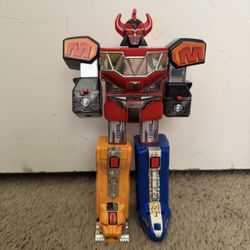 Vintage Mighty Morphin Power Rangers 9" Dino Megazord Punching Fist Figure