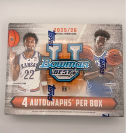 2025/26 Topps Bowman Best Basketball Hobby Box