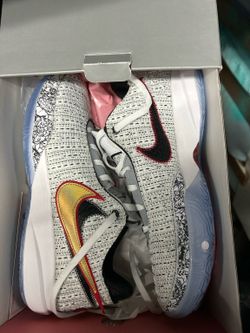 LeBrons XX Nike  “strive for greatness” shoes