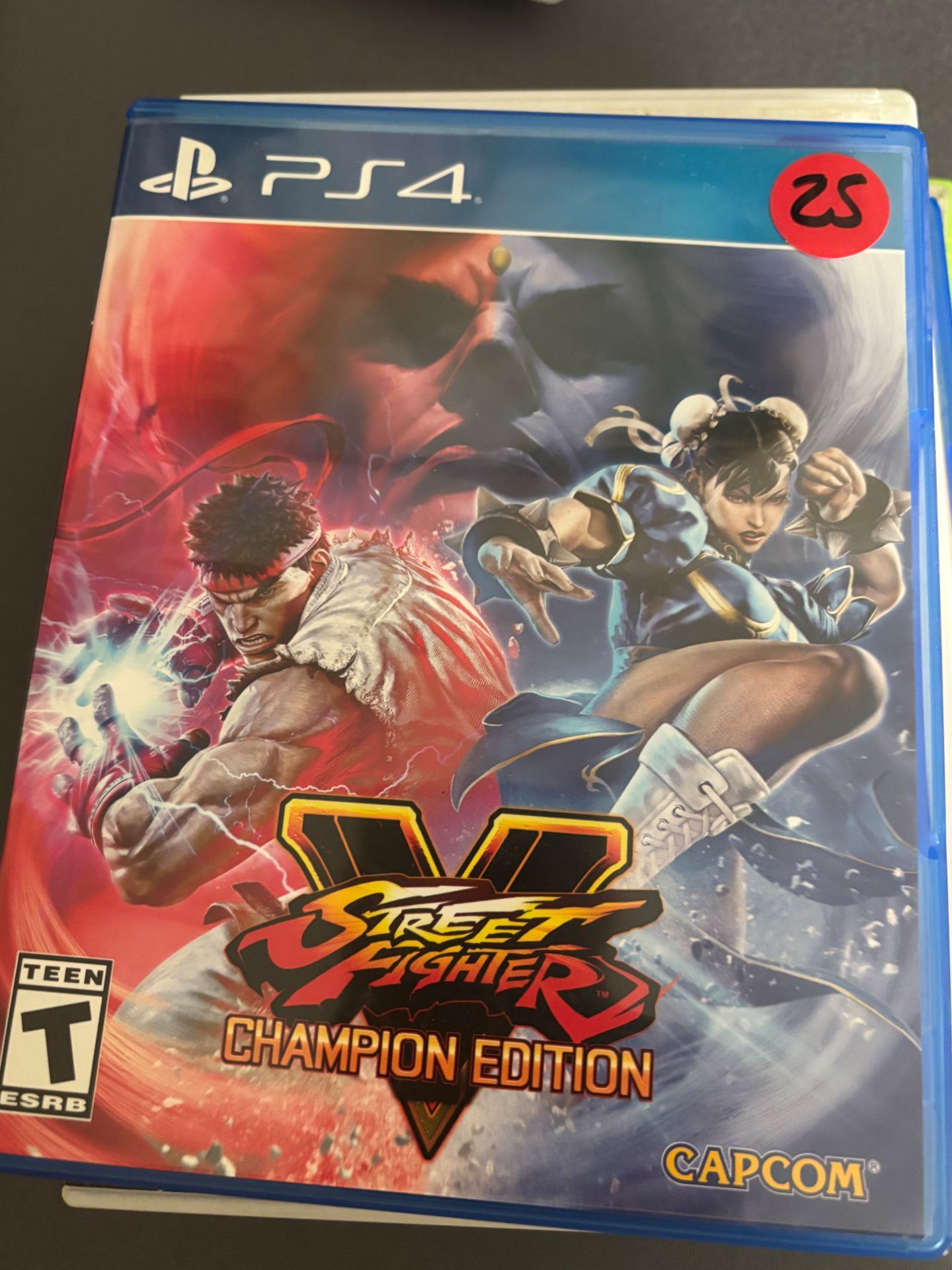 Street Fighter v champion edtion ps4