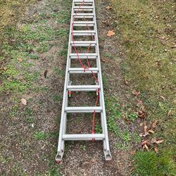 24' Werner aluminum extension ladder