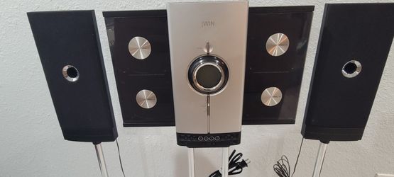 jWIN JX-CD8500 4 CD/MP3 CD vertical loading HI-FI system for Sale