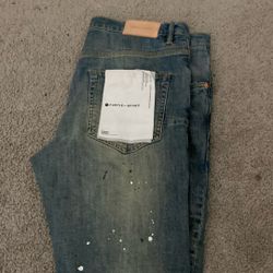 Purple-Brand Blue Size 34 