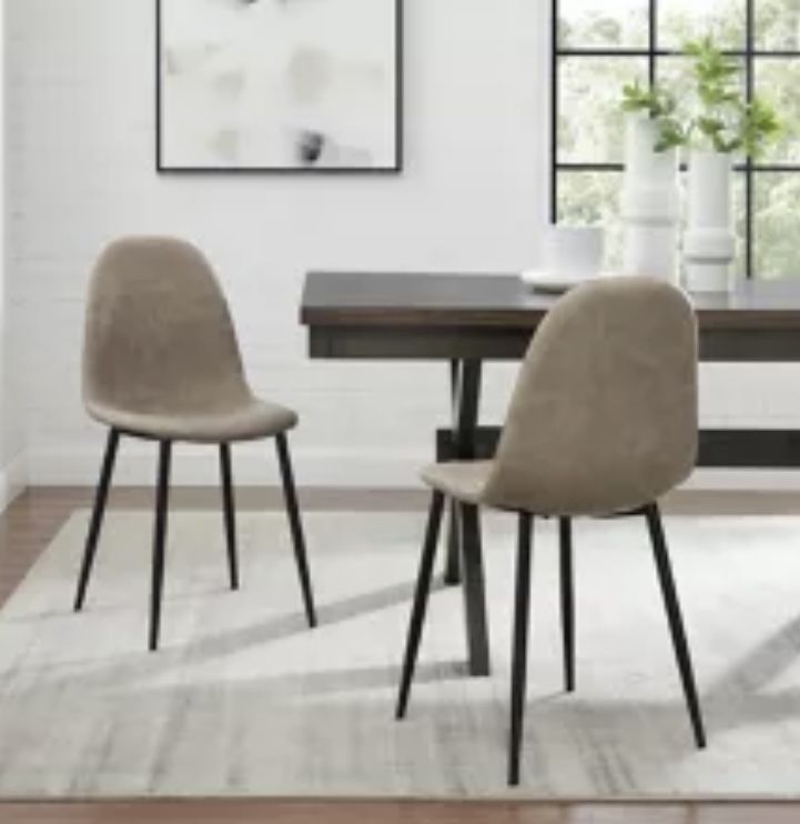 Brown Chairs- Barely Used