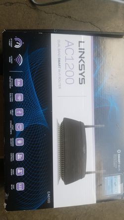Linksys 6100 dual band router