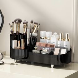 Black Makeup Organizer