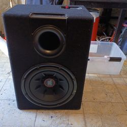 Speaker Box With Amp