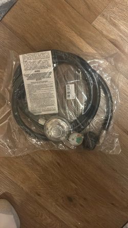 6 Ft Propane Grill Hose With Pressure Gauge