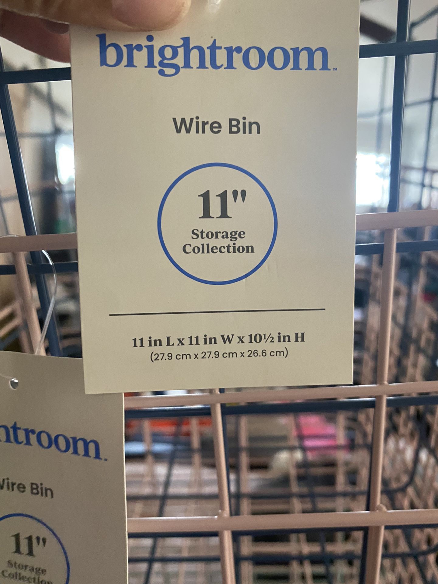 Bright room wire Baskets