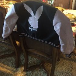 Playboy bunny leather reversible jacket xs