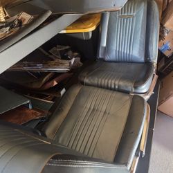 1963 FORD THUNDERBIRD BUCKER SEATS & CENTER CONSOLE