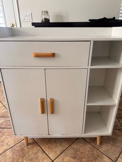 Small White Cabinet