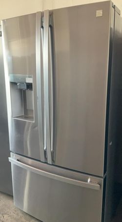 Kenmore 3-Door Stainless Steel Fridge
