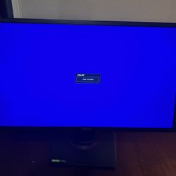 ASUS VG248QG 24" G-SYNC Gaming Monitor 165Hz 1080p 0.5ms Eye Care with DP HDMI DVI, Black