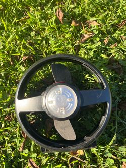 Coleman camping fan and light for tent