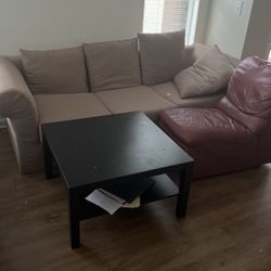 Sofa Couch And Table