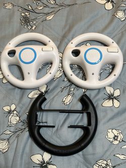 Nintendo Wii Mario Kart Steering Wheels