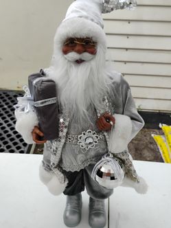 African American Holiday tabletop figure, 17" high, ( OBO).