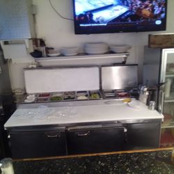 Prep Table With Refrigerator Bottom Everything Working 800 Or Best Offer I Need It Off My Hands ASAP